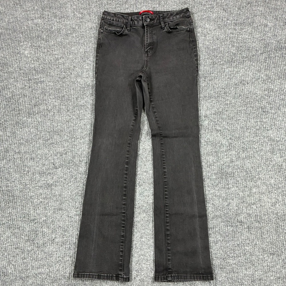 Jennifer Lopez Flawless Sculpt Bootcut Jeans Womens Size 10 Black Denim Stretch